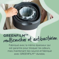 Poubelle à Couches XL Twist & Click TOMMEE TIPPEE Blanc -Made4baby poubelle a couches xl twist click tommee tippee blanc 8