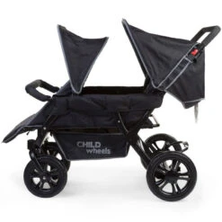 Poussette 4 Places Two Be Two CHILDHOME -Made4baby poussette 4 places two be two childhome 4