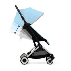Poussette Compacte Orfeo CYBEX Beach Blue -Made4baby poussette compacte orfeo cybex beach blue 5
