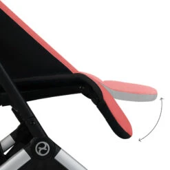 Poussette Compacte Orfeo CYBEX Hibiscus Red -Made4baby poussette compacte orfeo cybex hibiscus red 6