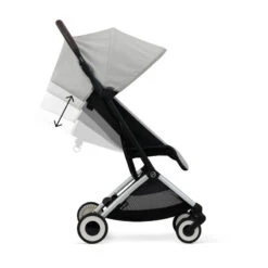 Poussette Compacte Orfeo CYBEX Lava Grey -Made4baby poussette compacte orfeo cybex lava grey 5