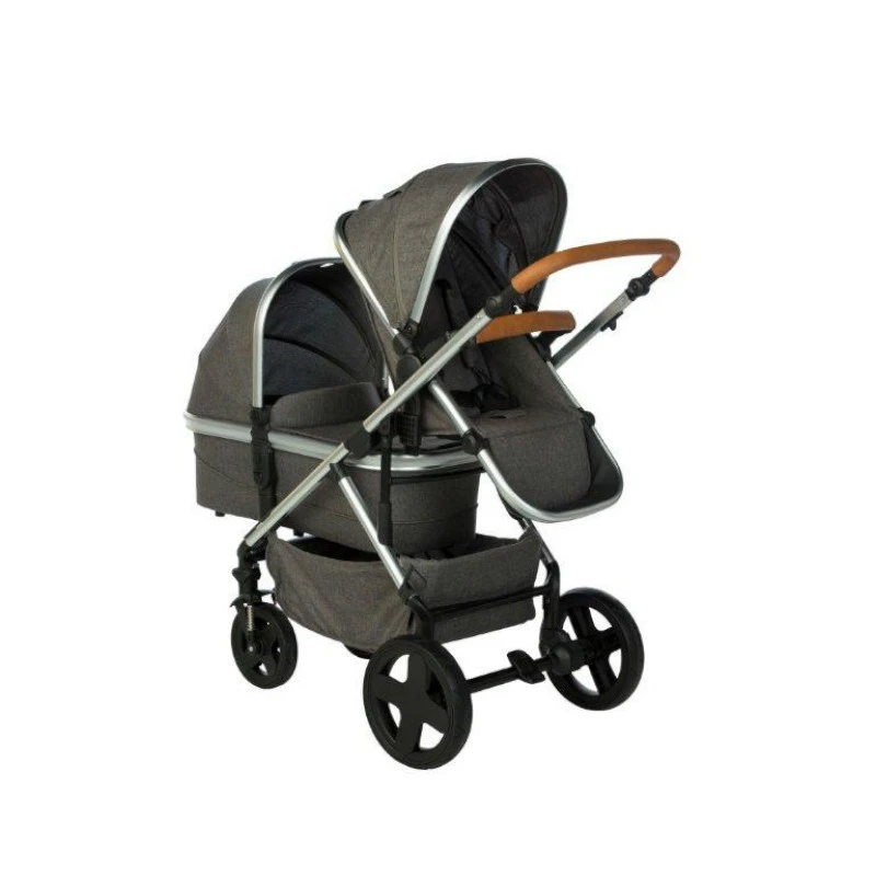 Poussette Double 2Go Avec 2 Assises PERICLES Tweed 8 Poussette Double 2Go Avec 2 Assises PERICLES Tweed â Image 6