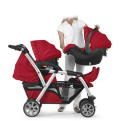 Poussette Double Together CHICCO Coal -Made4baby poussette double together chicco coal 4