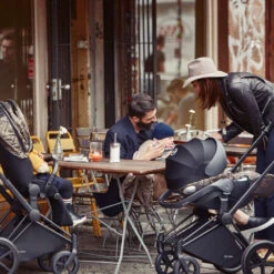 Poussette Duo Priam Luxe Light Et Gr0+ Cloud Q CYBEX Butterfly -Made4baby poussette duo priam luxe light et gr0 cloud q cybex butterfly 10