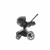 Poussette Duo Priam Luxe Tout-terrain Et Gr0+ Cloud Q CYBEX Chrome/Manhattan Grey -Made4baby poussette duo priam luxe tout terrain et gr0 cloud q cybex chrome manhattan grey