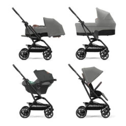 Poussette Eezy S Twist+ 2 B 2022 CYBEX Black/Lava Grey -Made4baby poussette eezy s twist 2 b 2022 cybex blackdove grey 2