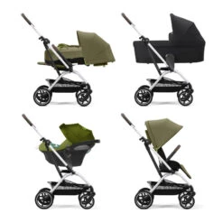 Poussette Eezy S Twist+ 2 B 2022 CYBEX Silver/Nature Green 11 Poussette Eezy S Twist+ 2 B 2022 CYBEX Silver/Nature Green -Made4baby poussette eezy s twist 2 b 2022 cybex silvernature green 4