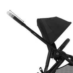 Poussette Gazelle S CYBEX Black / Moon Black -Made4baby poussette gazelle s cybex black moon black 7