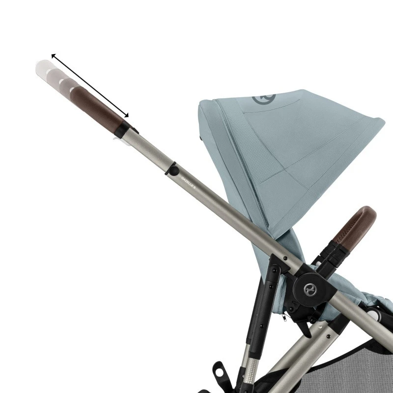Poussette Gazelle S CYBEX Taupe/Sky Blue 10 Poussette Gazelle S CYBEX Taupe/Sky Blue – Image 8