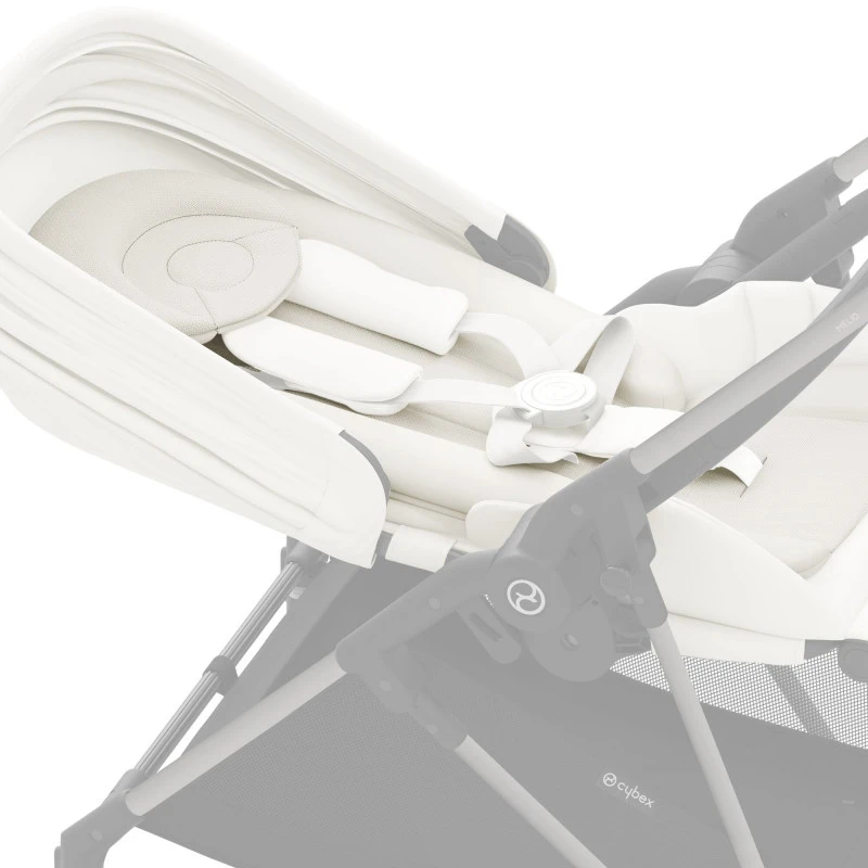 Poussette Melio 3 CYBEX Cotton White 11 Poussette Melio 3 CYBEX Cotton White – Image 9