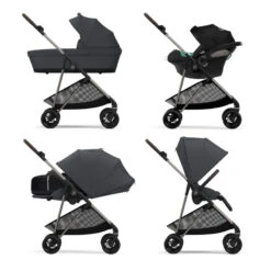 Poussette Melio 3 CYBEX Monument Grey -Made4baby poussette melio 3 cybex monument grey 3