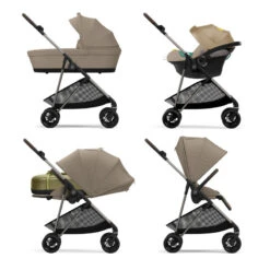 Poussette Melio 3 CYBEX Seashell Beige -Made4baby poussette melio 3 cybex seashell beige 3