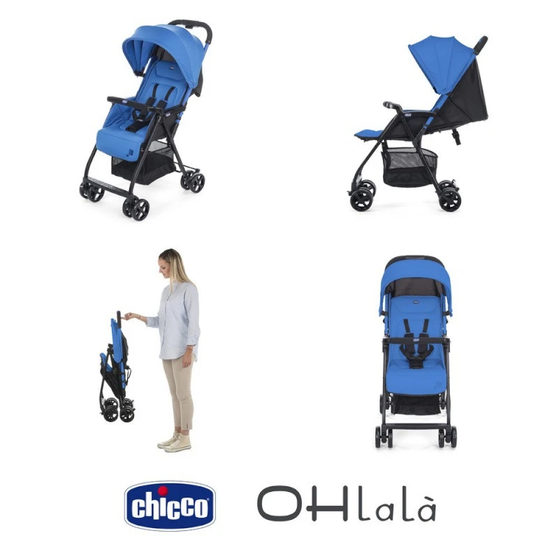 Poussette Ohlala 2 CHICCO Power Blue 6 Poussette Ohlala 2 CHICCO Power Blue â Image 4