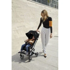 Poussette Qbit+ All-City Fashion GB Velvet Black -Made4baby poussette qbit all city fashion gb velvet black 4