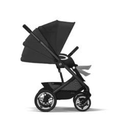 Poussette Talos S Lux CYBEX Black/Moon Black -Made4baby poussette talos s lux cybex blackmoon black 4