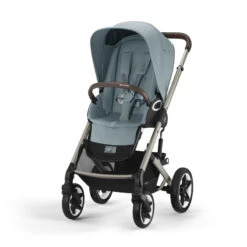 Poussette Talos S Lux CYBEX Taupe/Sky Blue -Made4baby poussette talos s lux cybex taupesky blue 2