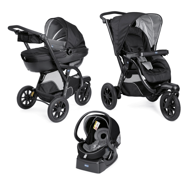 Poussette Trio Activ3 Top CHICCO Jet Black 3 Poussette Trio Activ3 Top CHICCO Jet Black