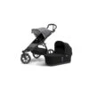Poussette Urban Glide 2 + Nacelle THULE Grey Melange / Black