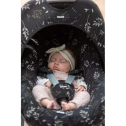 Protections De Sangles De Siège-auto DOOKY Romantic Leaves Noir 9 Protections De Sangles De Siège-auto DOOKY Romantic Leaves Noir -Made4baby protections de sangles de siege auto dooky romantic leaves noir 1 1