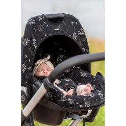 Protections De Sangles De Siège-auto DOOKY Romantic Leaves Noir 10 Protections De Sangles De Siège-auto DOOKY Romantic Leaves Noir -Made4baby protections de sangles de siege auto dooky romantic leaves noir 1 2