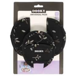 Protections De Sangles De Siège-auto DOOKY Romantic Leaves Noir 12 Protections De Sangles De Siège-auto DOOKY Romantic Leaves Noir -Made4baby protections de sangles de siege auto dooky romantic leaves noir 1 4