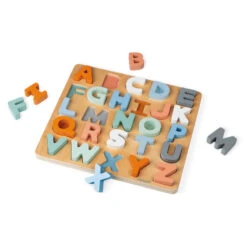 Puzzle En Bois Alphabet Sweet Cocoon JANOD -Made4baby puzzle alphabet sweet cocoon 5