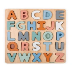 Puzzle En Bois Alphabet Sweet Cocoon JANOD -Made4baby puzzle alphabet sweet cocoon 8