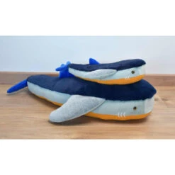 Requin Bleu "Trésors Marins" HISTOIRE D'OURS Bleu -Made4baby requin bleu 2