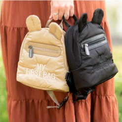 Sac à Dos My First Bag CHILDHOME Matelassé Beige -Made4baby sac a dos my first bag childhome matelasse beige 6