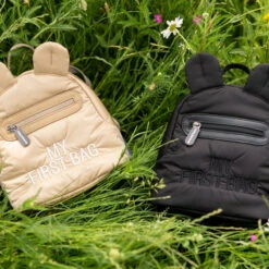 Sac à Dos My First Bag CHILDHOME Matelassé Noir -Made4baby sac a dos my first bag childhome matelasse noir 5