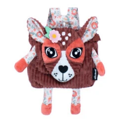 Sac à Dos En Velours Biche LES DEGLINGOS Mélimélos