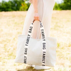 Sac à Langer Family Bag CHILDHOME Ecru -Made4baby sac a langer family bag childhome ecru 4