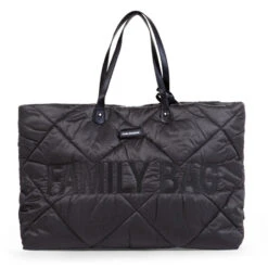 Sac à Langer Family Bag CHILDHOME Matelassé Noir