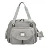Sac à Langer Genève II BEABA Gris Chiné -Made4baby sac a langer geneve ii beaba gris chine