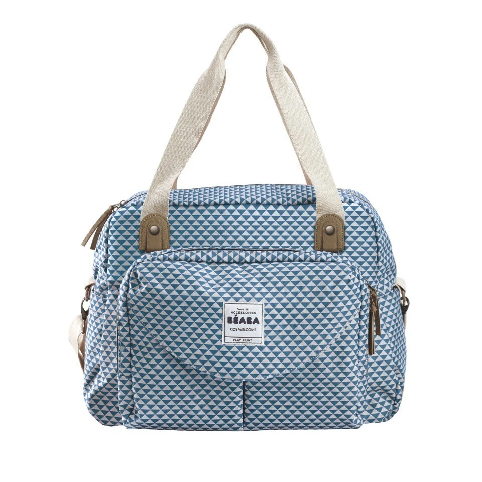 Sac à Langer Genève II BEABA Play Print Blue 3 Sac à Langer Genève II BEABA Play Print Blue