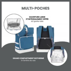 Sac à Langer Le Sancy BABYMOOV Mineral Blue -Made4baby sac a langer le sancy babymoov mineral blue 3