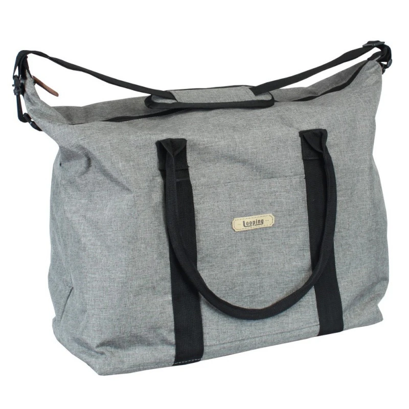 Sac à Langer LOOPING Gris Chiné 4 Sac à Langer LOOPING Gris Chiné – Image 2