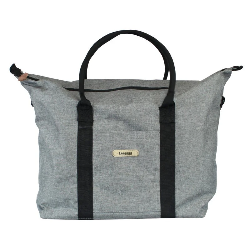 Sac à Langer LOOPING Gris Chiné 6 Sac à Langer LOOPING Gris Chiné – Image 4