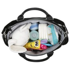 Sac à Langer Mysa CHICCO Black Satin -Made4baby sac a langer mysa chicco black satin 3