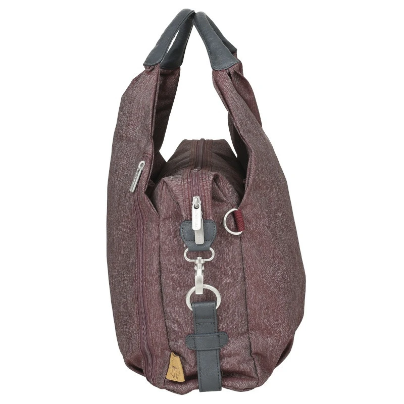 Sac à Langer Neckline Green Label LASSIG Ecoya Bordeaux 6 Sac à Langer Neckline Green Label LASSIG Ecoya Bordeaux – Image 4