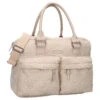 Sac à Langer Sherpa KIDZROOM Beige -Made4baby sac a langer sherpa kidzroom beige