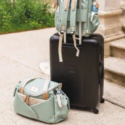 Sac à Langer Sydney II BEABA Vert Sauge -Made4baby sac a langer sydney ii beaba vert sauge 3