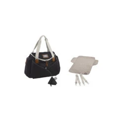 Sac à Langer Sydney II Smart Colors BEABA Black -Made4baby sac a langer sydney ii smart colors beaba black 3