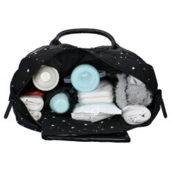 Sac à Langer Touch Of Gold KIDZROOM Noir/Cœurs -Made4baby sac a langer touch of gold kidzroom noircoeurs 2