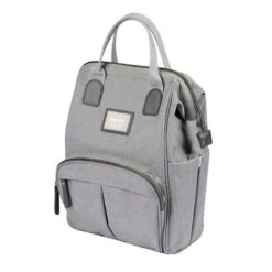Sac à Langer Wellington BEABA Gris Chiné -Made4baby sac a langer wellington beaba gris chine 3