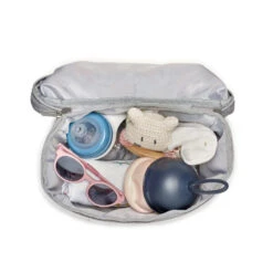 Sac Pop-up Biarritz BEABA Gris Chiné -Made4baby sac biarritz beaba gris chine 15