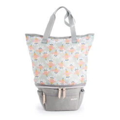 Sac Pop-up Biarritz BEABA Gris Chiné -Made4baby sac biarritz beaba gris chine 4