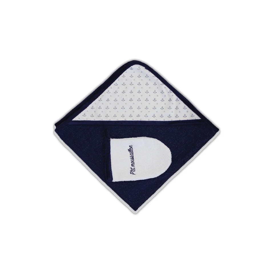 Sortie De Bain LES CHATOUNETS Ancre 3 Sortie De Bain LES CHATOUNETS Ancre