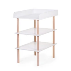 Table à Langer En Bois CHILDHOME Natural/white