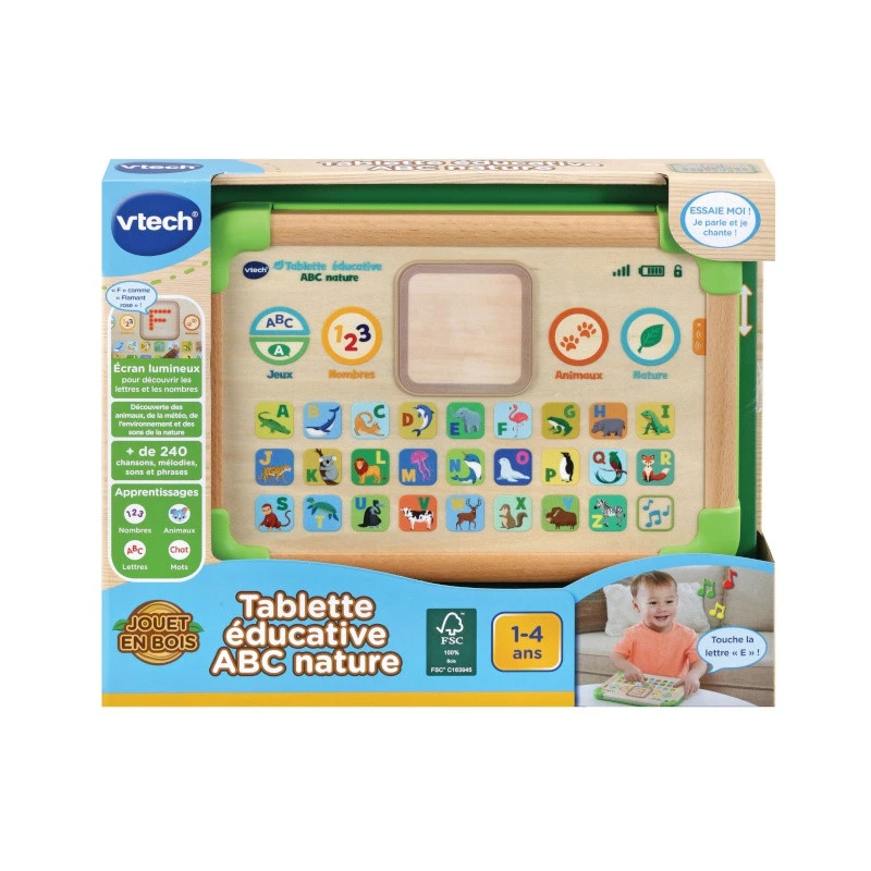 Tablette éducative ABC Nature VTECH 5 Tablette éducative ABC Nature VTECH – Image 3